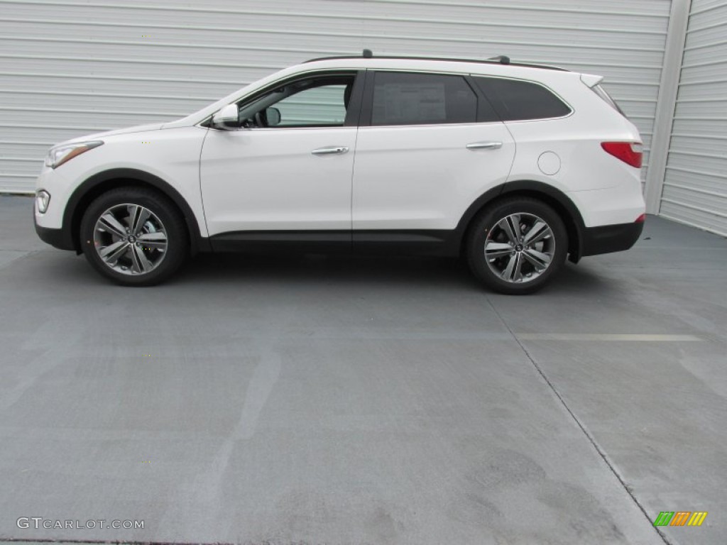 Monaco White 2015 Hyundai Santa Fe Limited Exterior Photo #100210217