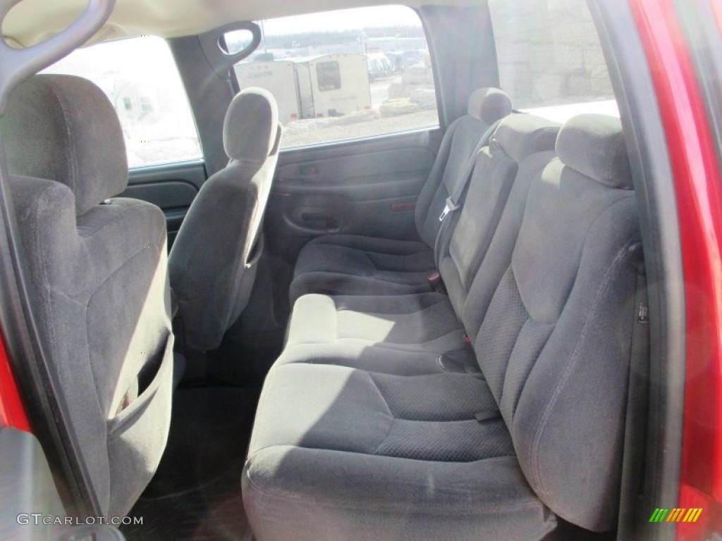 2004 Silverado 1500 LT Crew Cab - Victory Red / Dark Charcoal photo #13