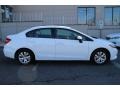 Taffeta White - Civic LX Sedan Photo No. 5