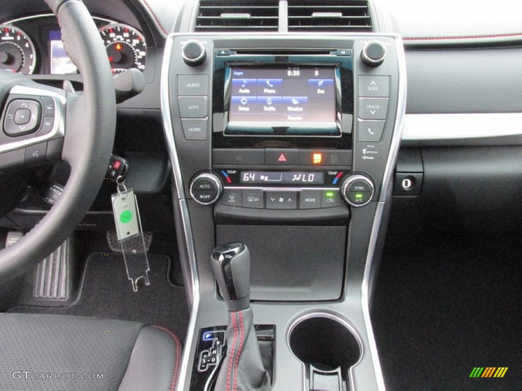 2015 Camry XSE - Predawn Gray Mica / Black photo #27