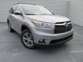 2015 Silver Sky Metallic Toyota Highlander XLE  photo #1