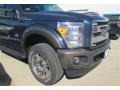 2015 Blue Jeans Ford F250 Super Duty Lariat Crew Cab 4x4  photo #2