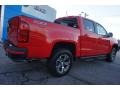 2015 Red Hot Chevrolet Colorado Z71 Crew Cab  photo #7