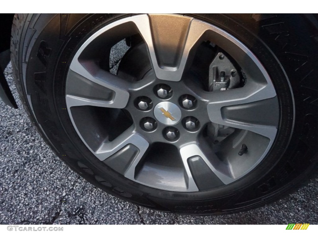 2015 Chevrolet Colorado Z71 Crew Cab Wheel Photo #100214399
