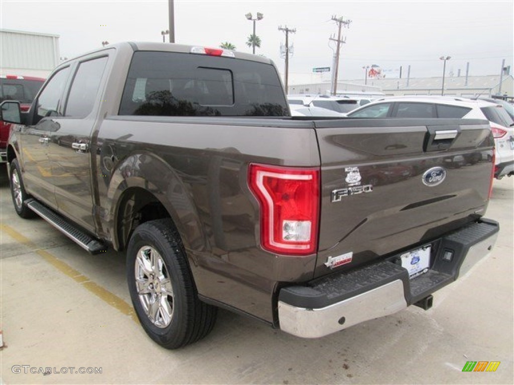 2015 F150 XLT SuperCrew - Caribou Metallic / Medium Light Camel photo #7