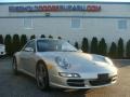 2008 Arctic Silver Metallic Porsche 911 Carrera S Cabriolet  photo #1