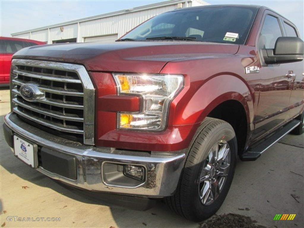 2015 F150 XLT SuperCrew - Bronze Fire Metallic / Medium Light Camel photo #5