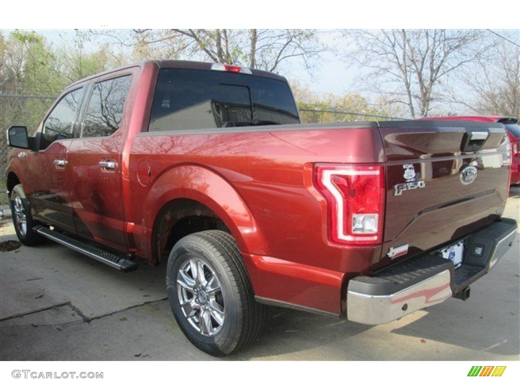 Bronze Fire Metallic 2015 Ford F150 XLT SuperCrew Exterior Photo #100215329