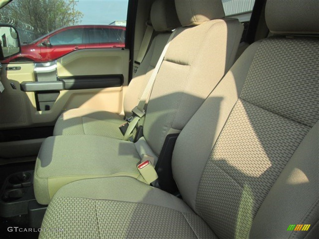 2015 F150 XLT SuperCrew - Bronze Fire Metallic / Medium Light Camel photo #12
