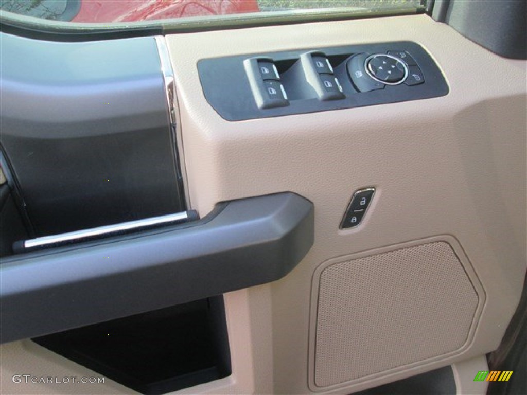2015 F150 XLT SuperCrew - Bronze Fire Metallic / Medium Light Camel photo #18