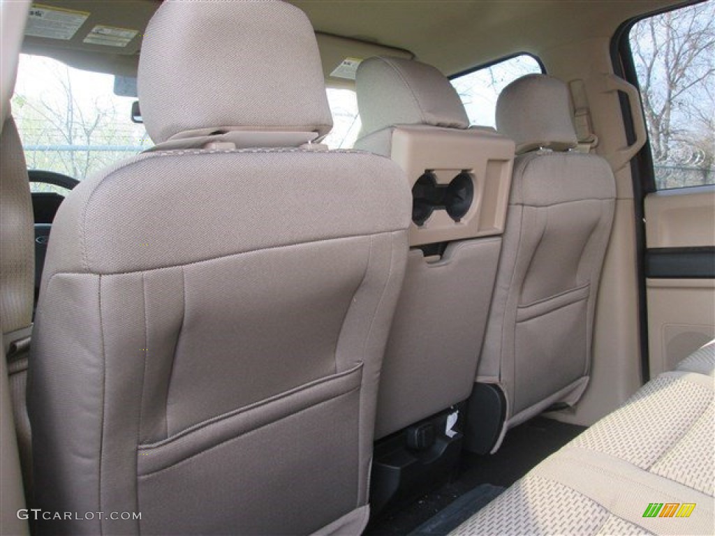 2015 F150 XLT SuperCrew - Bronze Fire Metallic / Medium Light Camel photo #20