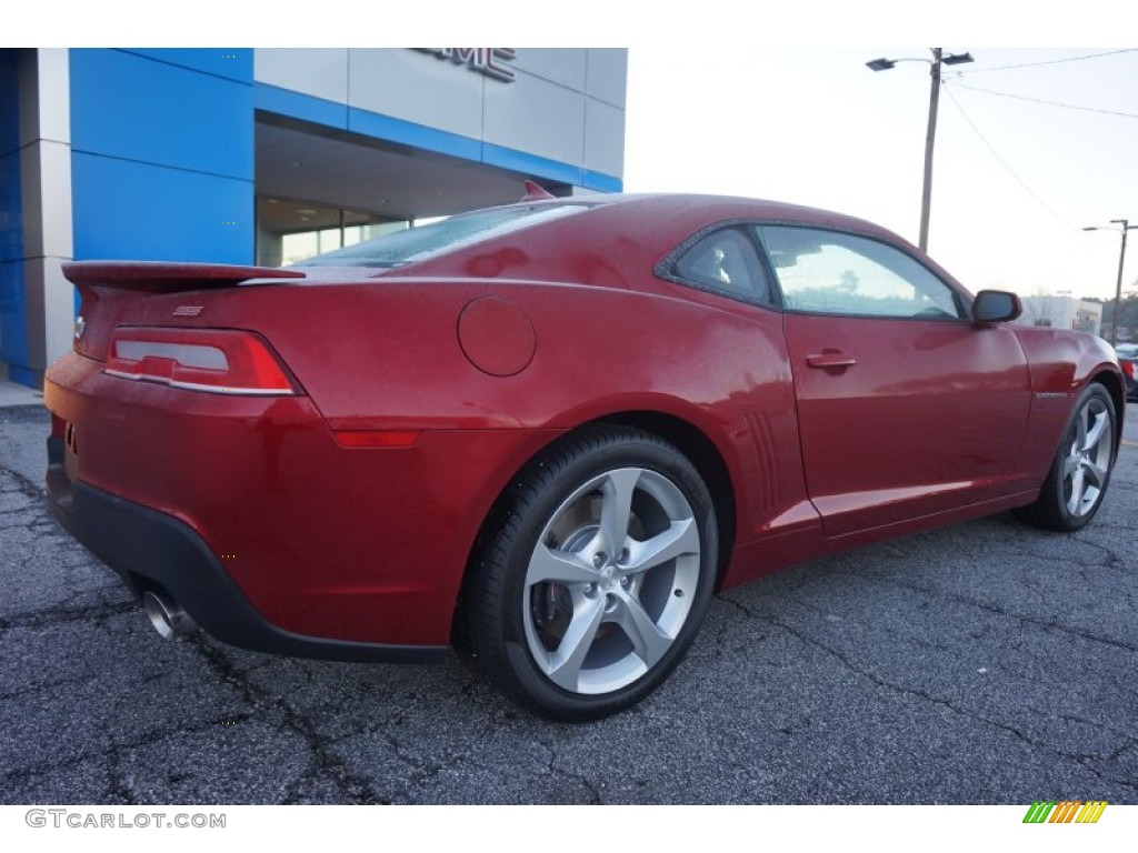 2015 Camaro SS/RS Coupe - Crystal Red Tintcoat / Black photo #6