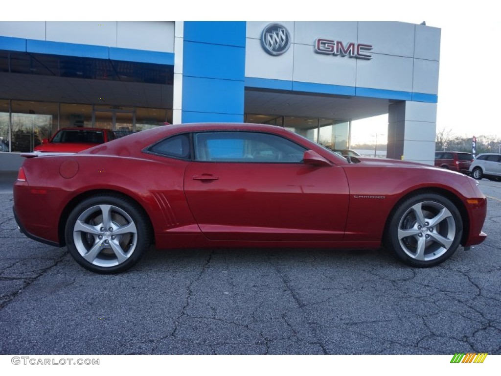 2015 Camaro SS/RS Coupe - Crystal Red Tintcoat / Black photo #7