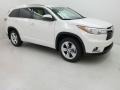 2015 Blizzard Pearl White Toyota Highlander Limited AWD  photo #4