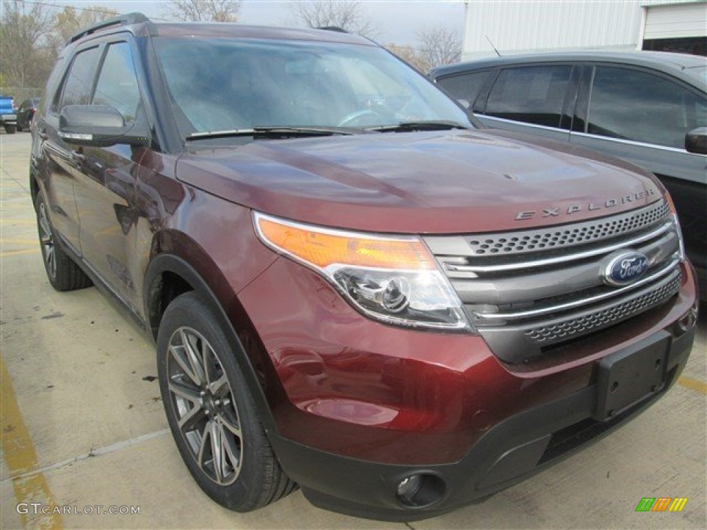 2015 Explorer XLT - Bronze Fire / Charcoal Black photo #1