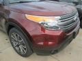2015 Bronze Fire Ford Explorer XLT  photo #2