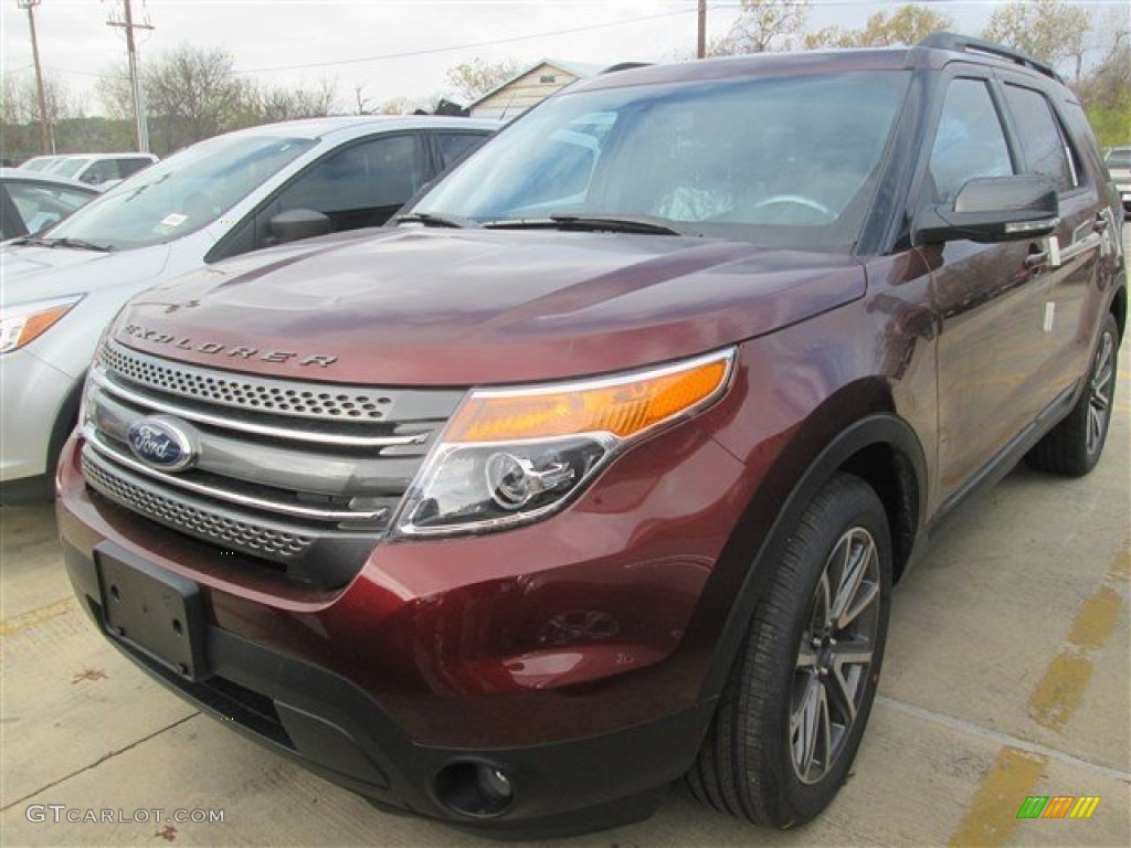 2015 Explorer XLT - Bronze Fire / Charcoal Black photo #4