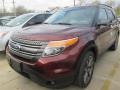 2015 Bronze Fire Ford Explorer XLT  photo #4