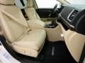 2015 Toyota Highlander Almond Interior Front Seat Photo