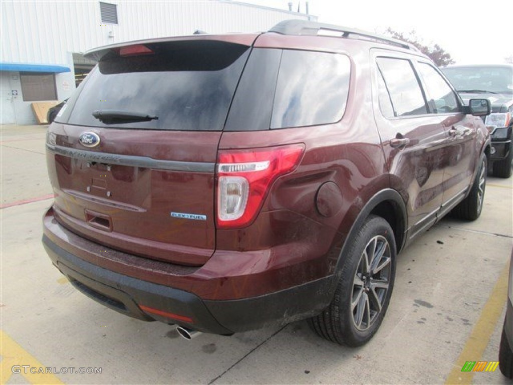 2015 Explorer XLT - Bronze Fire / Charcoal Black photo #8