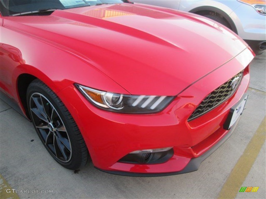 2015 Mustang EcoBoost Coupe - Race Red / Ebony photo #2