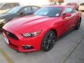 2015 Race Red Ford Mustang EcoBoost Coupe  photo #6