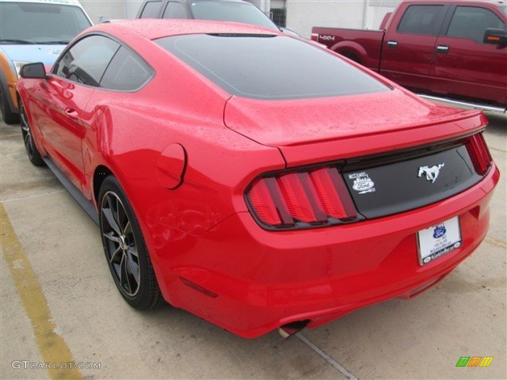 2015 Mustang EcoBoost Coupe - Race Red / Ebony photo #14