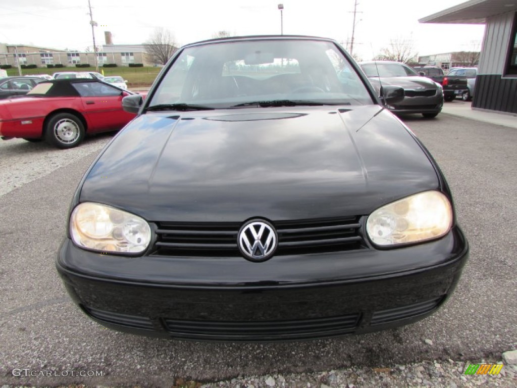 2001 Cabrio GLX - Black / Black photo #3