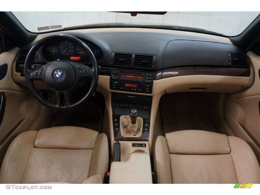 2001 3 Series 325i Convertible - Jet Black / Beige photo #21