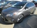 2014 Sterling Gray Ford Focus SE Hatchback  photo #4