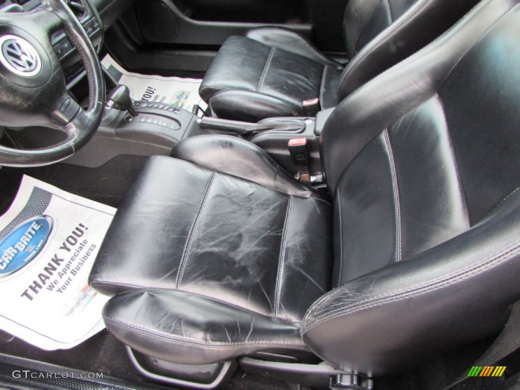 2001 Cabrio GLX - Black / Black photo #18