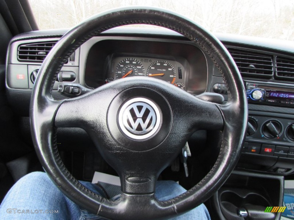 2001 Cabrio GLX - Black / Black photo #25
