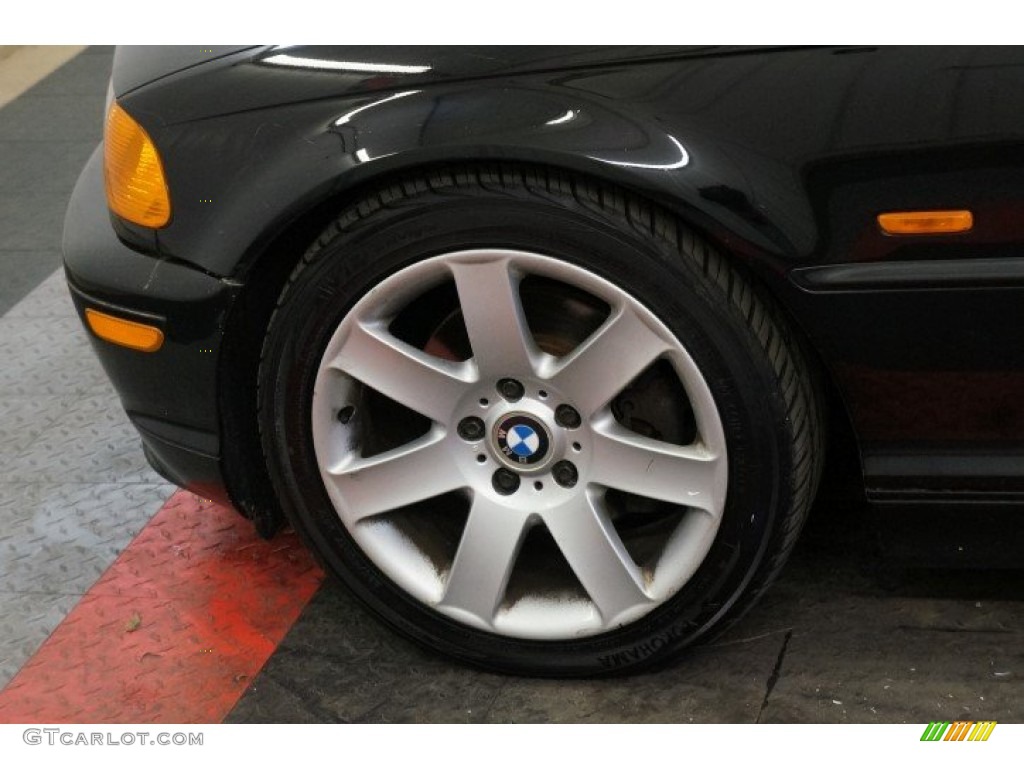 2001 3 Series 325i Convertible - Jet Black / Beige photo #58