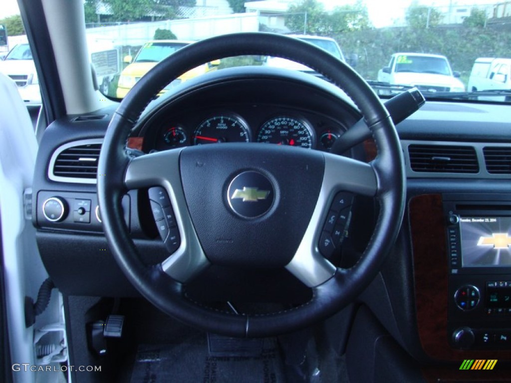 2013 Tahoe LTZ 4x4 - Summit White / Ebony photo #13