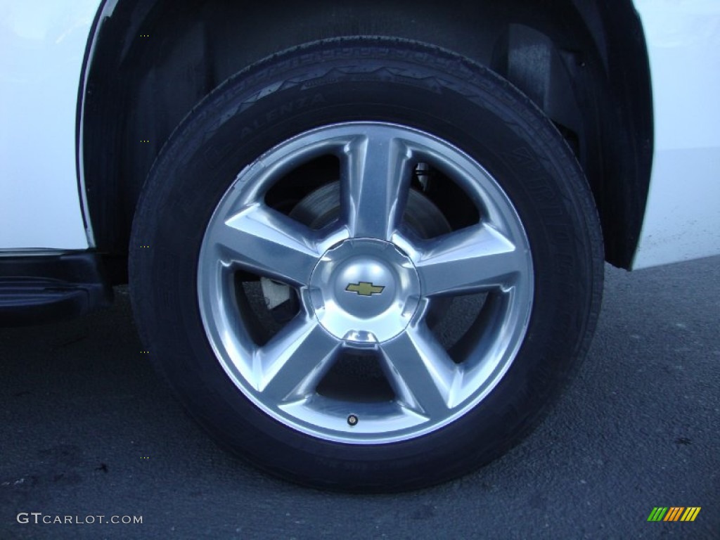 2013 Tahoe LTZ 4x4 - Summit White / Ebony photo #25