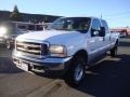 Oxford White - F350 Super Duty Lariat Crew Cab 4x4 Photo No. 3