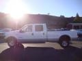 Oxford White - F350 Super Duty Lariat Crew Cab 4x4 Photo No. 4