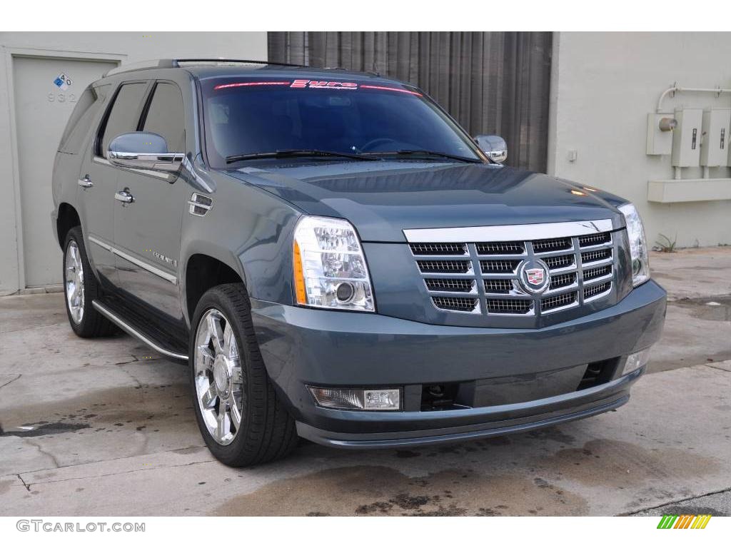 2008 Escalade  - Stealth Gray / Ebony photo #1