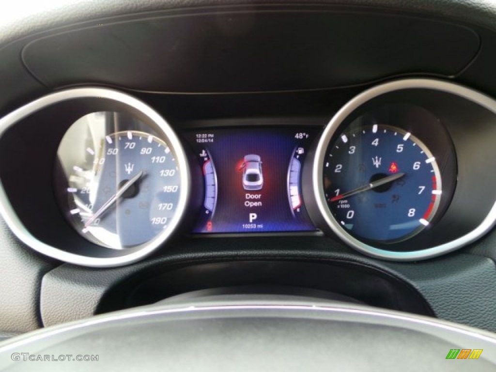2014 Maserati Ghibli Standard Ghibli Model Gauges Photo #100219730