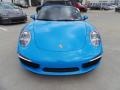 Blue Paint to Sample 2013 Porsche 911 Carrera S Cabriolet Exterior