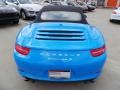2013 Blue Paint to Sample Porsche 911 Carrera S Cabriolet  photo #6