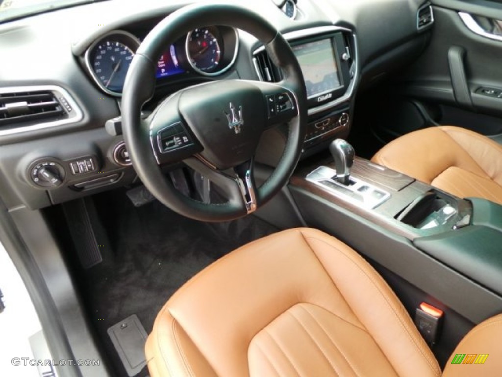 Cuoio Interior 2014 Maserati Ghibli Standard Ghibli Model Photo #100220159