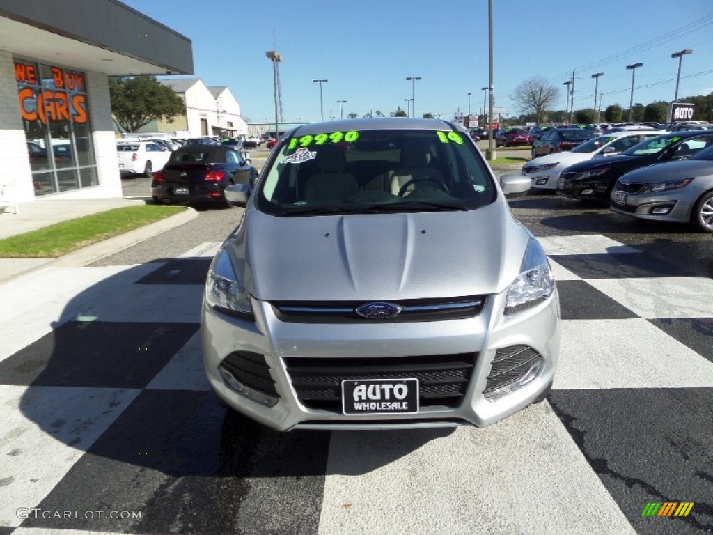 2014 Escape SE 1.6L EcoBoost - Ingot Silver / Medium Light Stone photo #2