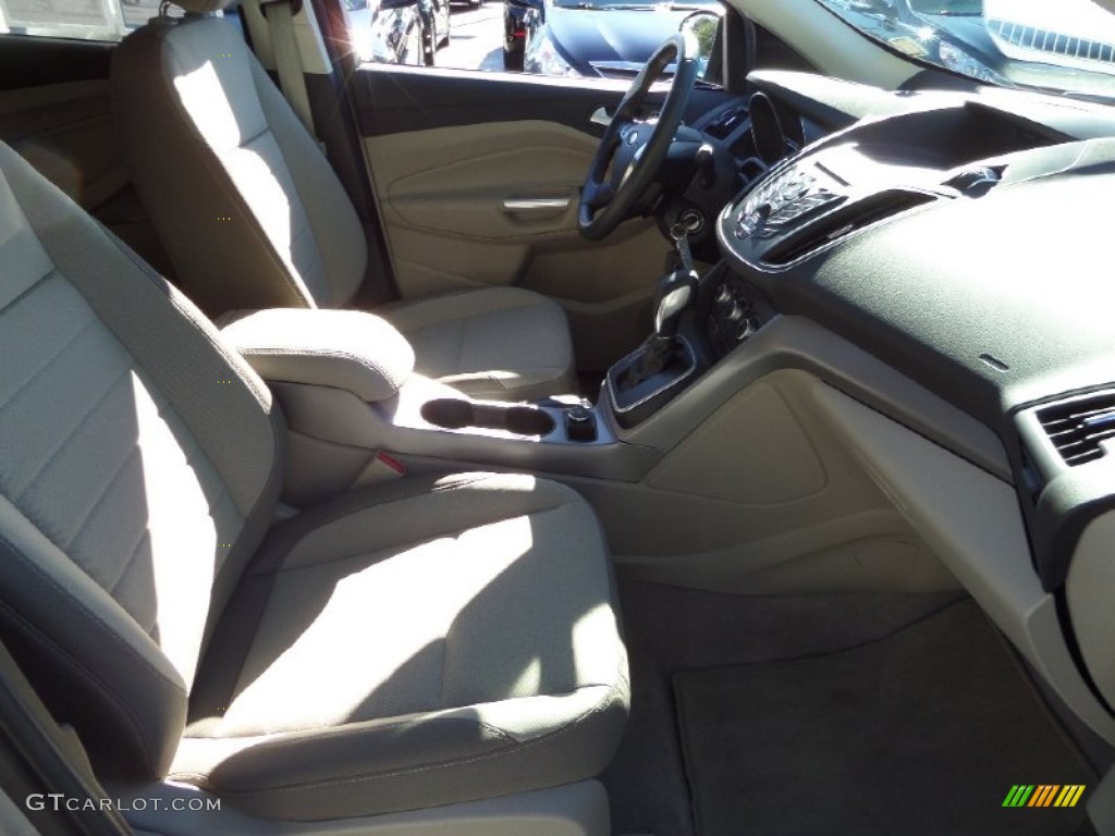 2014 Escape SE 1.6L EcoBoost - Ingot Silver / Medium Light Stone photo #13