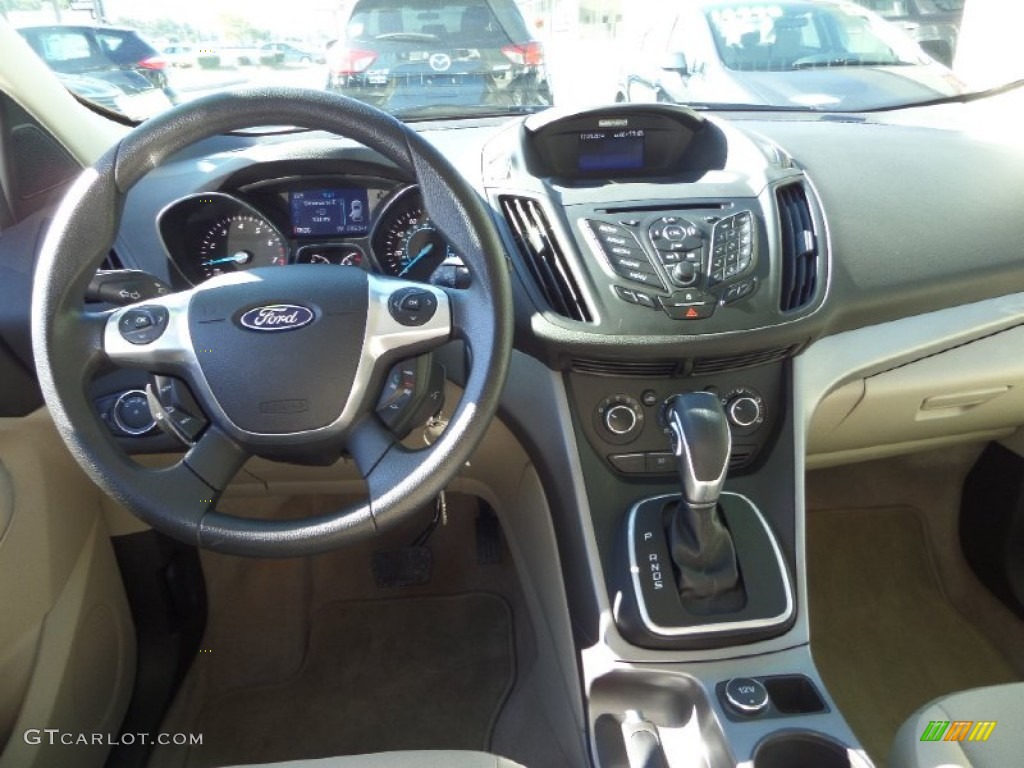 2014 Escape SE 1.6L EcoBoost - Ingot Silver / Medium Light Stone photo #15