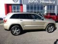 2012 White Gold Metallic Jeep Grand Cherokee Limited 4x4  photo #2