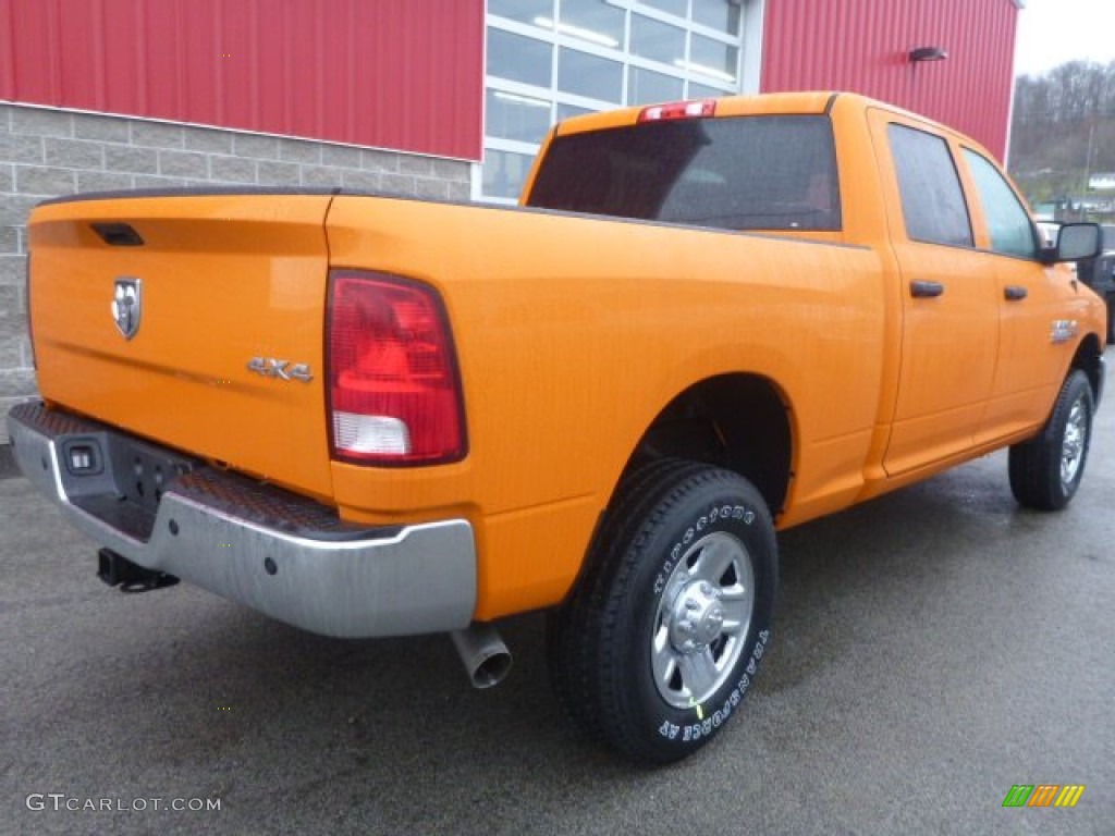Omaha Orange 2015 Ram 2500 Tradesman Crew Cab 4x4 Exterior Photo #100223771