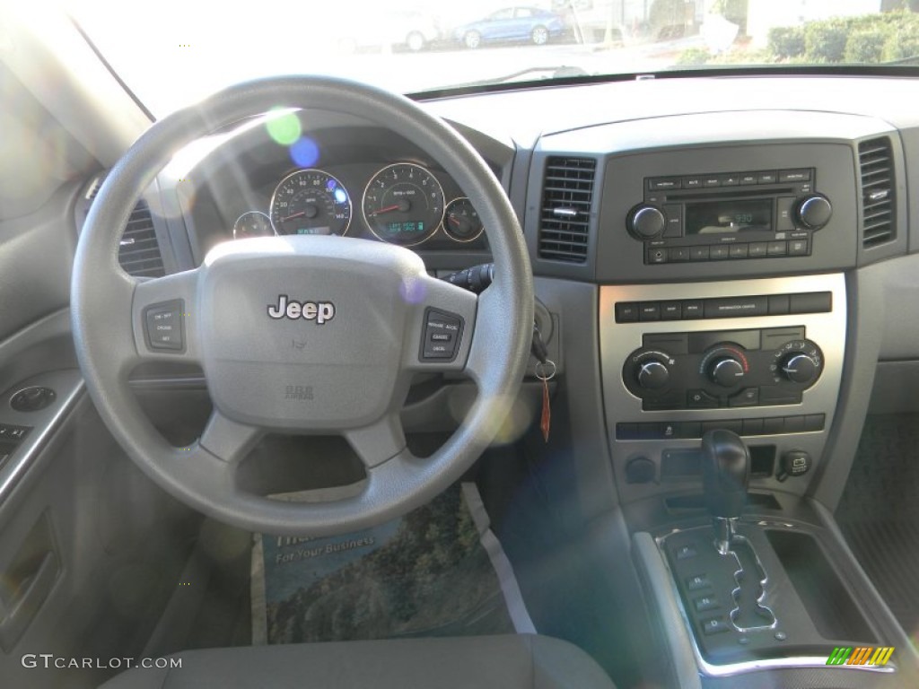 2007 Grand Cherokee Laredo 4x4 - Steel Blue Metallic / Medium Slate Gray photo #11