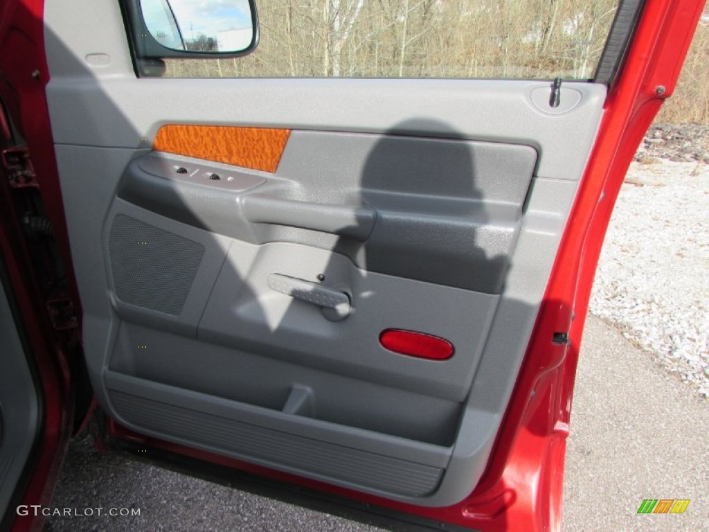 2006 Ram 1500 SLT Quad Cab 4x4 - Inferno Red Crystal Pearl / Medium Slate Gray photo #19