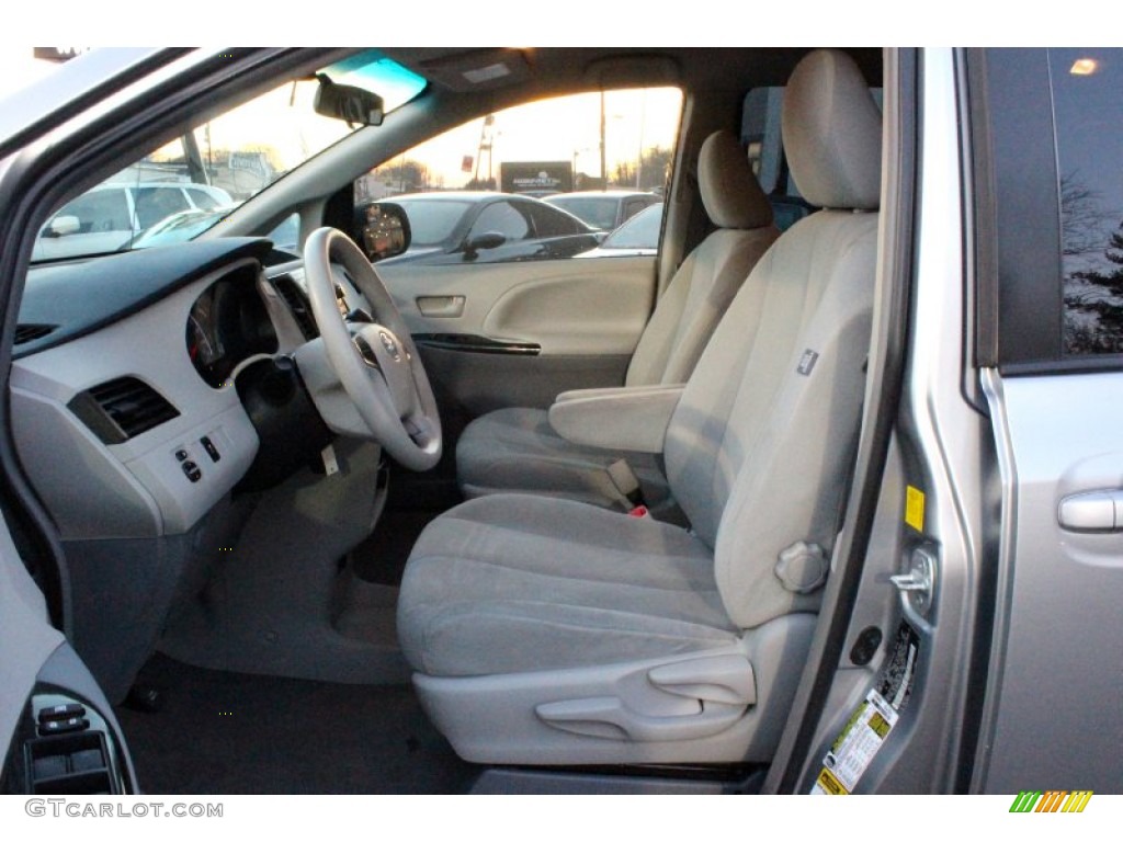 2011 Toyota Sienna V6 Front Seat Photos